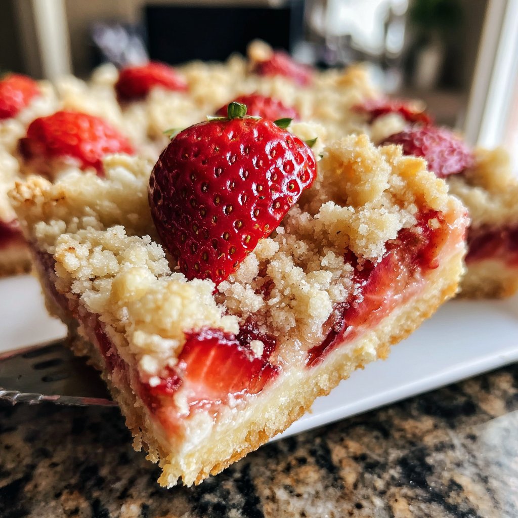 Erdbeer Blechkuchen Mit Streuseln