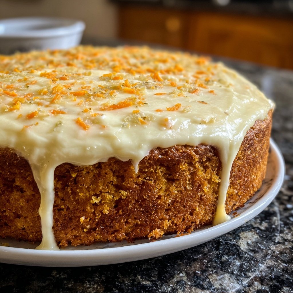 Karottenkuchen Mit Frischkäse Frosting