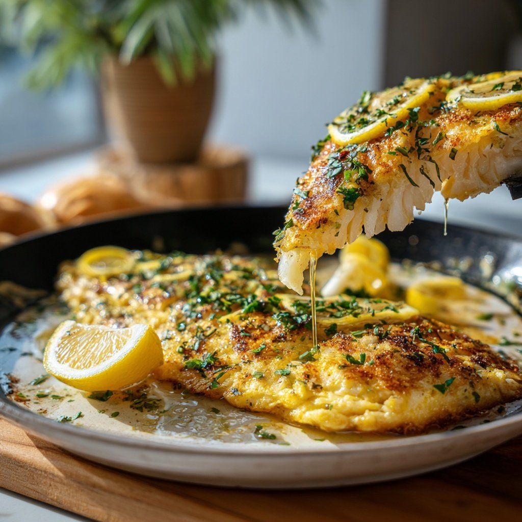 Gesund & Leicht Zitronen-Gegrillter Fisch