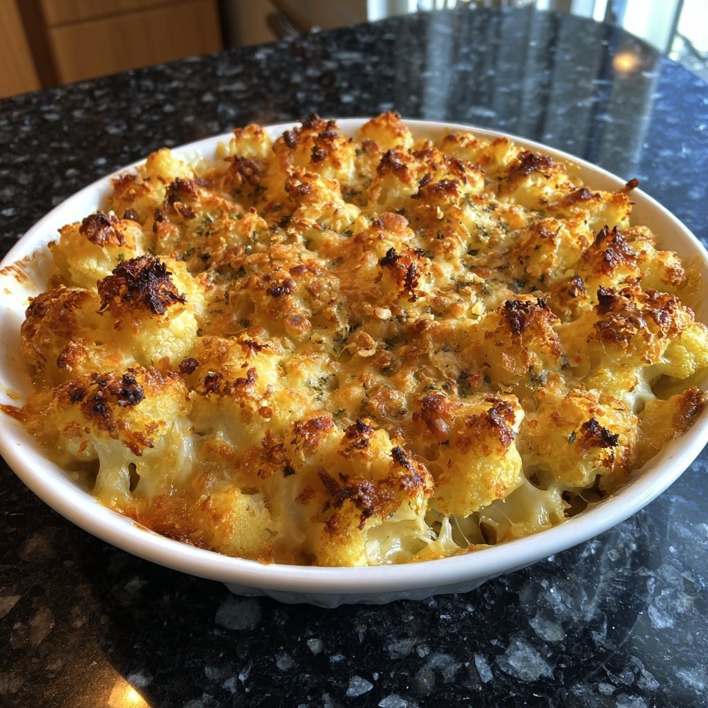 Blumenkohl Auflauf Mit Haferflocken