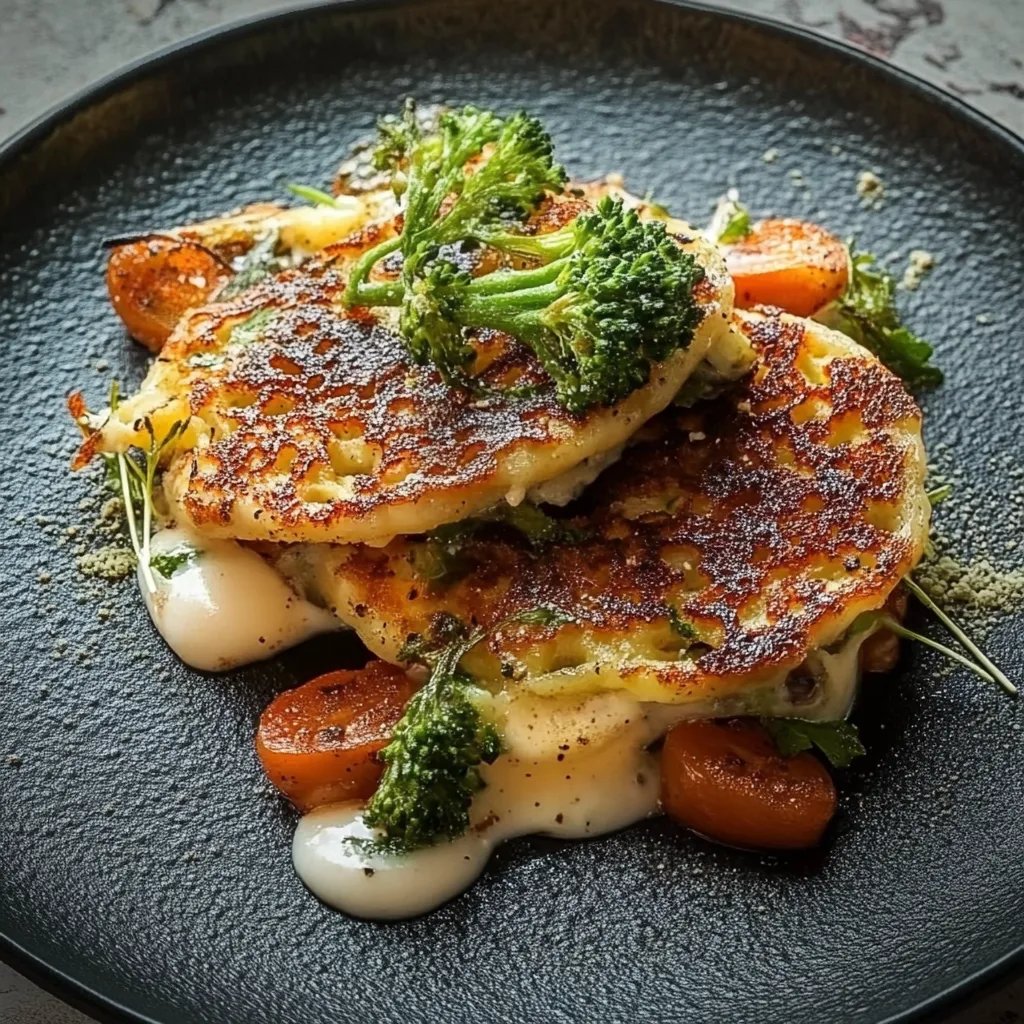 Brokkoli-Käse-Puffer