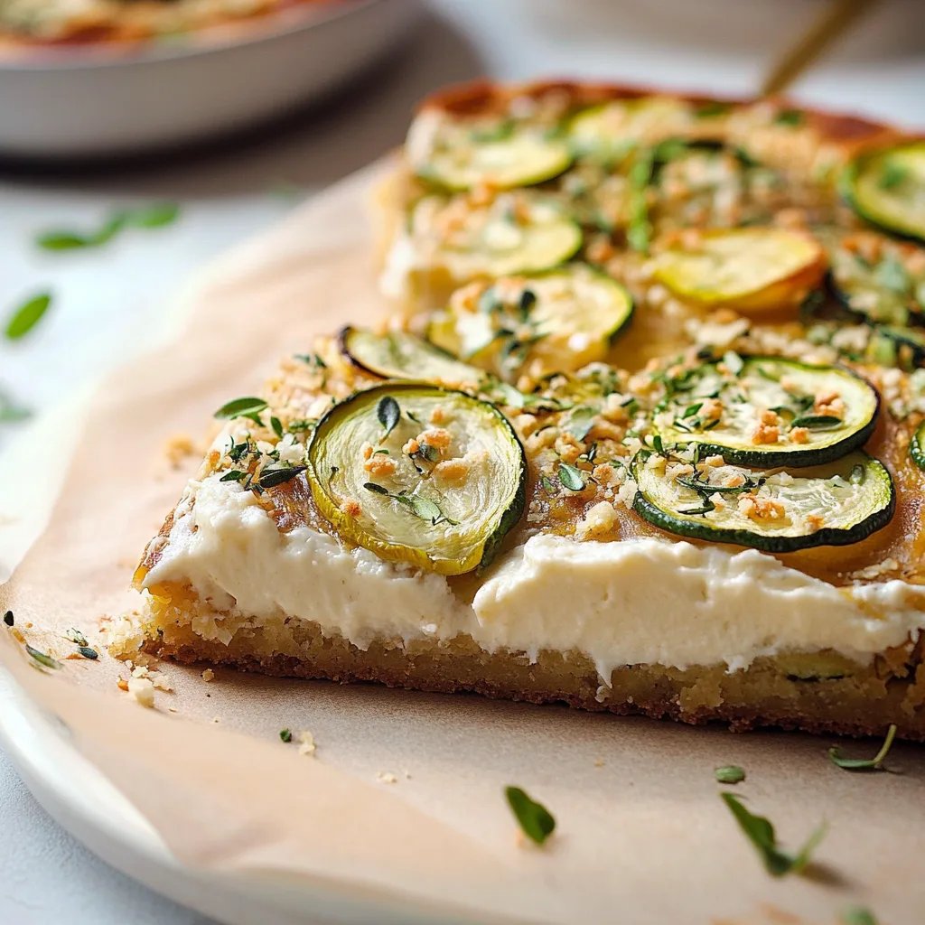 Herzhafter Zucchinikuchen