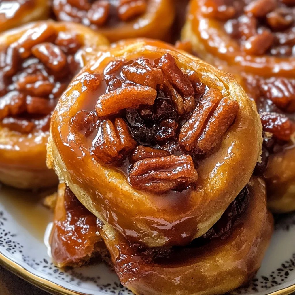 Pekannuss-Zimtschnecken