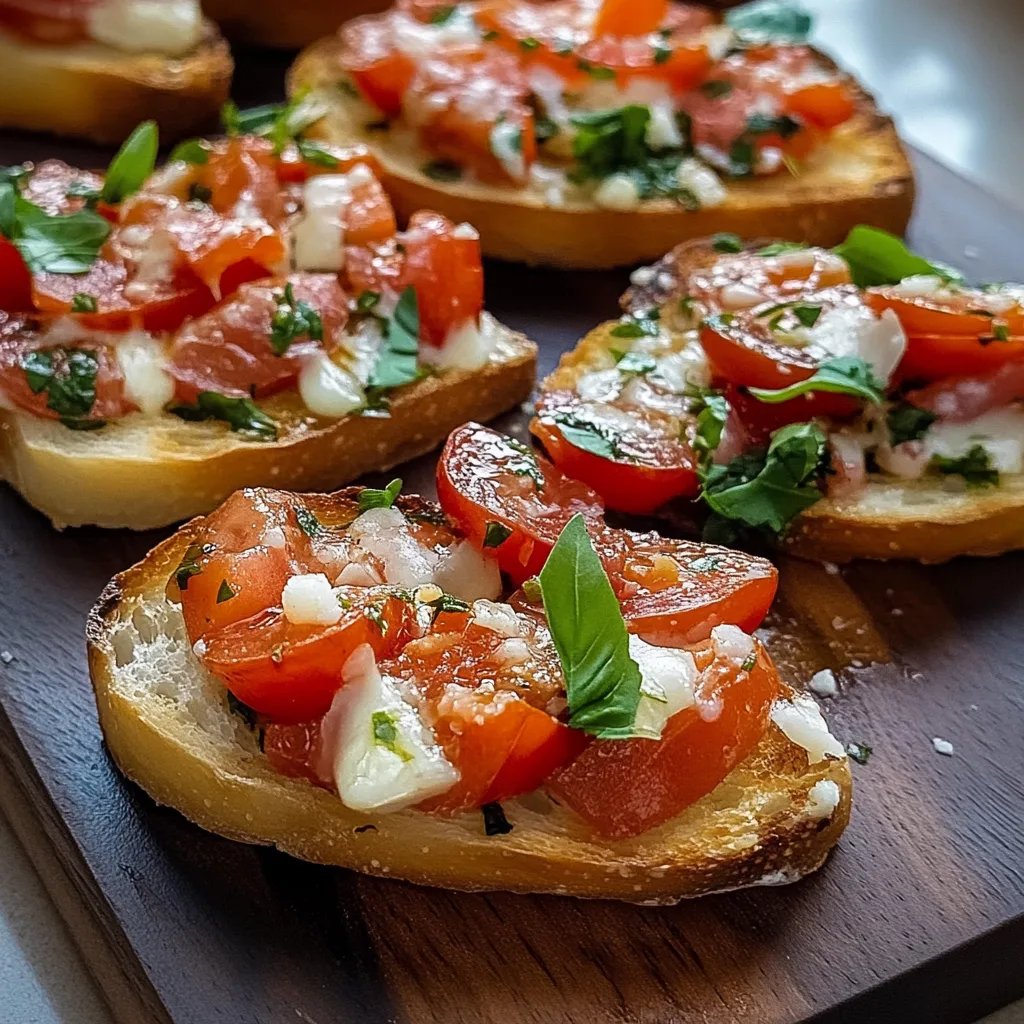 Köstliche Bruschetta