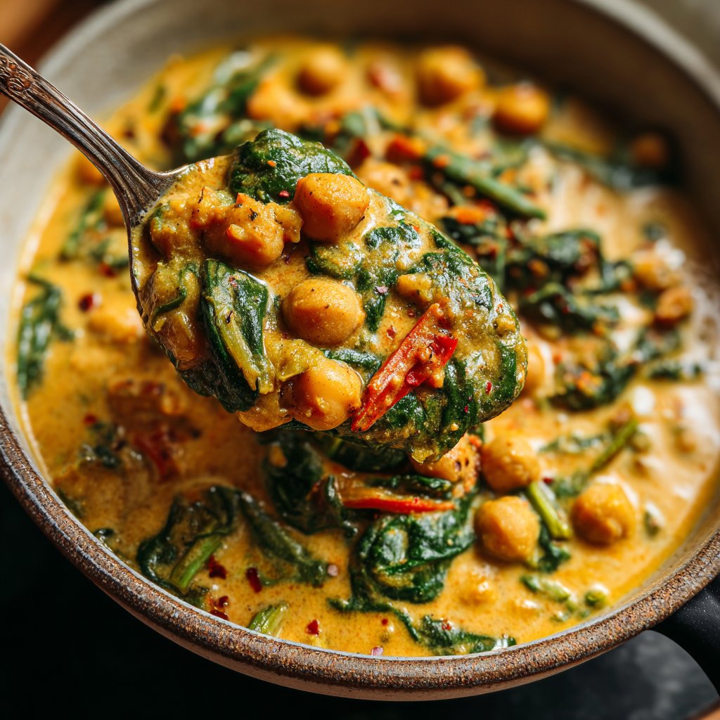Vegetarisches Kichererbsencurry